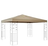 Quick de tejado para Carpa (Star Repuesto para Hojas Cenador (3 x 3 m Arena para Almohada