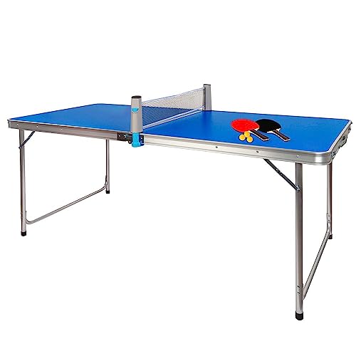 Mesa de Ping Pong Plegable –...