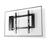 Motorised TV Wall Mount | 32 - 60 ' | Maximum Supported Screen Weight: 40 kg | Rotatable | Minimum Wall Distance: 47 mm | Maximum Wall Distance: 990 mm | Remote Controlled | Steel | Black