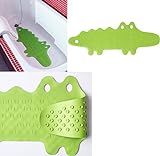 Ikea Alfombrilla para bañera 'Patrull' cocodrilo de alfombrilla de baño para niños y bebés de goma natural