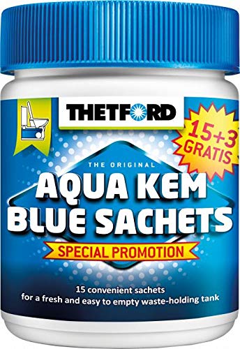 Aqua-Kem en bolsitas azules