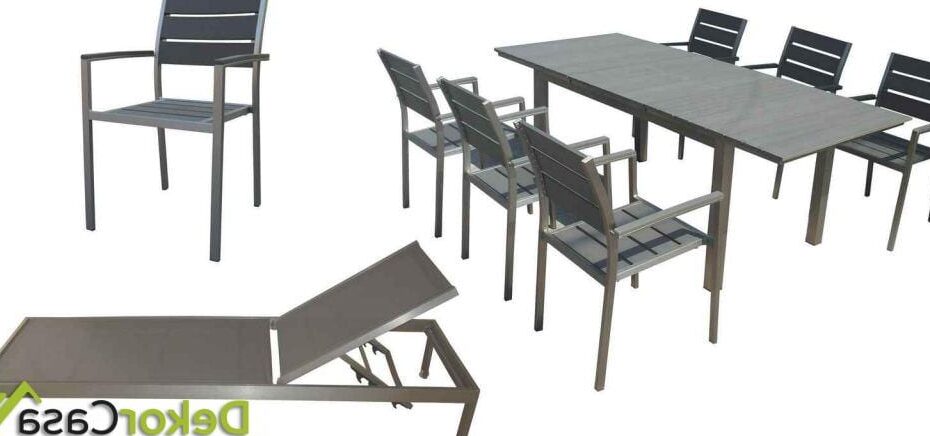 conjunto para sillas y mesa de terraza 3
