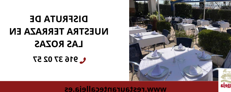 mesas para terraza restaurante