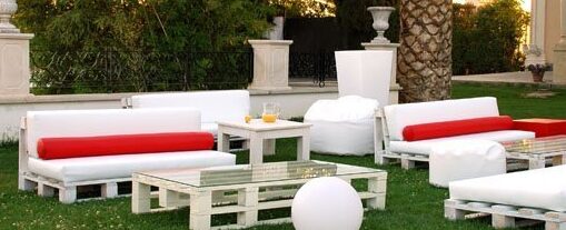 muebles chill out para exterior palets